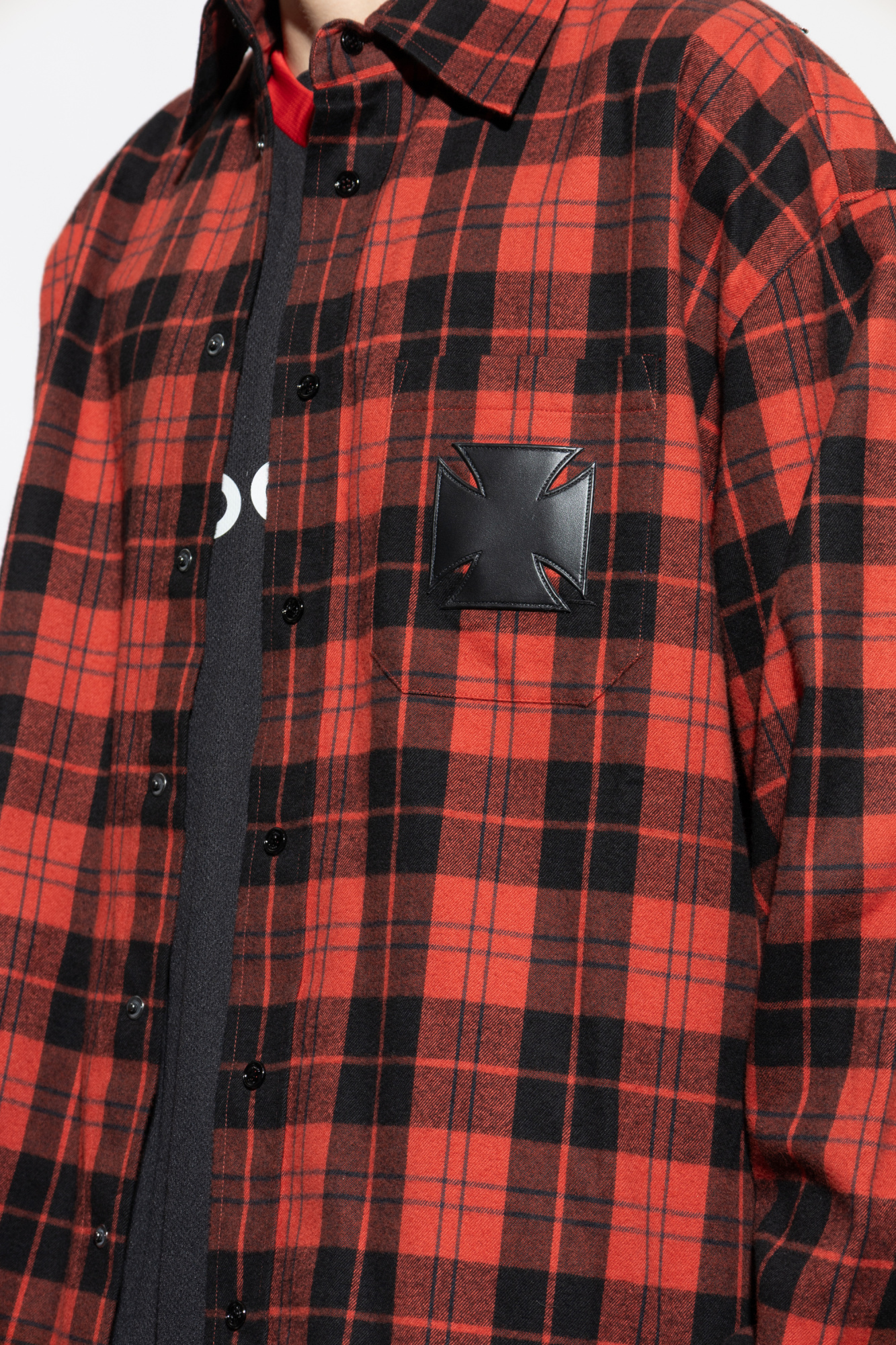 VETEMENTS Checked pattern shirt | Men's | Vitkac